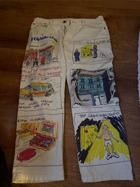 KidSuper Manifesto Jeans Sz 32